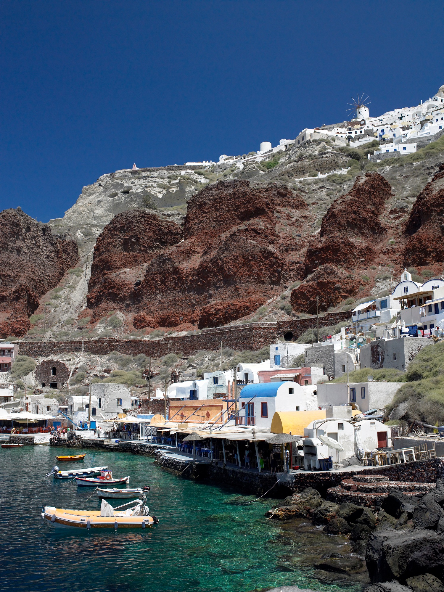 Santorini in the Greek Islands